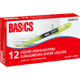 Basics® Liquid Highlighter Yellow 1-each