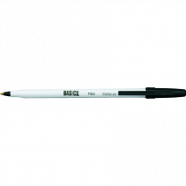 Basics® Stick Pen Medium Point Black 12/box