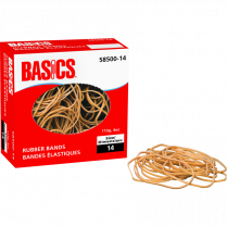 Basics® Latex-Free Rubber Bands #14 4oz (113g 1/4lb)