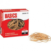 Basics® Latex-Free Rubber Bands #19 4oz (113g 1/4lb)