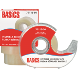 Basics® Invisible Mending Tape Dispenser 3/4" (19mm x 32.9m)
