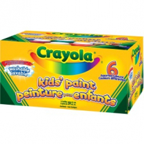 Crayola® Washable Kids' Paint Sets Assorted colours 6/box