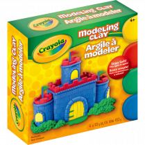 Crayola® Modelling Clay 113.25g Assorted Colours 4/box