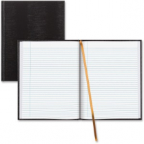 Blueline Hardbound Executive Journal 8-1/2" x 11" 300pgs Black