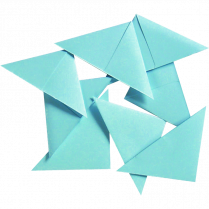 Blueline® Document Corners Blue 100/pkg