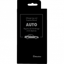 Blueline® Auto Record Book 6-3/8 x 3-1/2" Bilingual