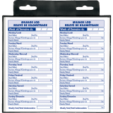 Blueline® Auto Record Book 6-3/8 x 3-1/2" Bilingual