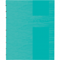 Blueline® NotePro™ Lux Dotted Journal 9-1/4" x 7-1/4" Aqua