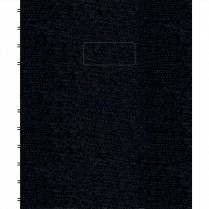 Blueline® MiracleBind™ Notebook 11" x 9-1/16" 150 pgs Black