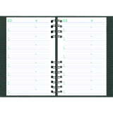 Blueline® CoilPro Daily Planner 8" x 5" Assorted Colours Bilingual