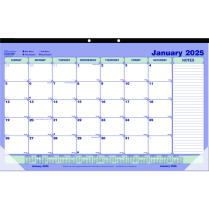 Blueline® Monthly Desk/Wall Calendar 17-3/4" x 10-7/8" English