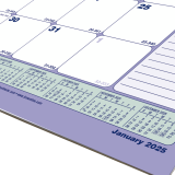 Blueline® Monthly Desk/Wall Calendar 11" x 8-1/2" English