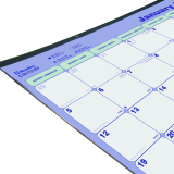 Blueline® Monthly Desk Pad 21-1/4" x 16" Bilingual