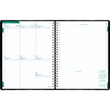 Blueline® Timanager® Planifi-Action® Weekly Planner 11" x 8-1/2" Bilingual Black