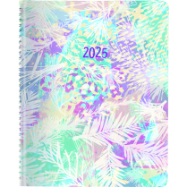 Blueline® Watercolour Monthly Planner 11" x 8-1/2" Bilingual Floral