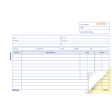 Blueline® Invoice Book 2-part 5-3/8x8" English