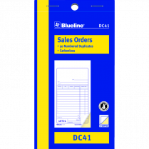 Blueline® Sales Book 2-part 3-1/2x6-1/2" English