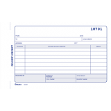 Blueline® Delivery Receipts 2-part 4-1/4x7" English