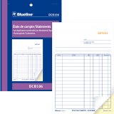 Blueline® Statement Book 2-part 5-3/8x8" Bilingual