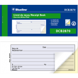 Blueline® 2-Part Receipt Book Bilingual 50 sets Bilingual