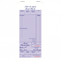 Blueline® Restaurant Order Book 100 sheets Bilingual 10 pads/pkg