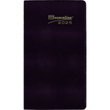 Brownline® Essential Monthly Pocket Planner Soft Cover 6-1/2" x 3-1/2" English Assorted Colours