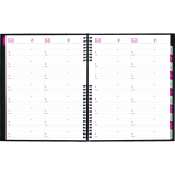 Brownline® CoilPro Weekly Diary 11x8-1/2" English Black