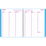 Brownline® Mountain Weekly Planner 11" x 8-1/2" English Blue