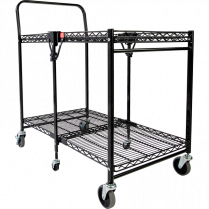 Bostitch® Stowaway™ Folding Cart Large Black