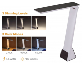Bostitch Konnect Rechargeable Desk Lamp Black