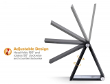 Bostitch Desk Lamp with Wireless Charger Black