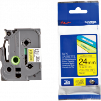 Brother® P-Touch® TZ Tape 1" Black on Yellow