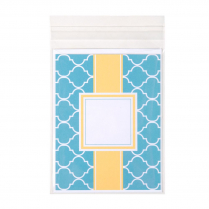 Crystal Clear Bag with Flap 4-5/8" x 5-3/4" - Single