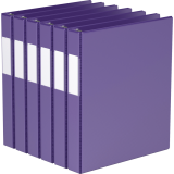 Davis Group® Essential D-Ring Binder 1" Purple