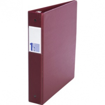Davis Group® Essential Round Ring Binder 1-1/2" Maroon