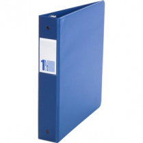Davis Group® Essential Premium Economy Round Ring Binders 1-1/2" Royal Blue