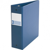 Davis Group® Essential Premium Economy Round Ring Binder 3" Royal Blue