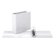 Davis Easyview Overlay D-Ring Binder 3" White