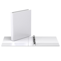 Davis Easyview Overlay D-Ring Binder 1" White