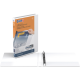 Davis Group QuickFit® View Round Ring Binder 5/8" White