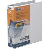 Davis Group QuickFit® View D-Ring Binder 2" White
