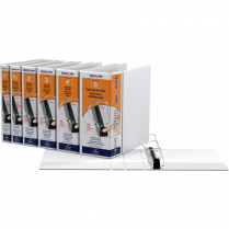 Davis Group QuickFit® PRO HD Single Touch Pin-Lock® View Binder 1" White