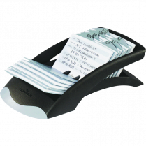 Durable® Telindex® Desk Card File Black/Grey