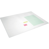 DURABLE Duraglas Desk Pad 19-1/4" x 25-1/2" Transparent