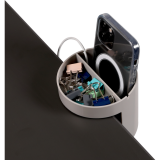 Deflecto® Standing Desk Small Desk Organizer Grey