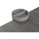 Deflecto® Standing Desk Small Desk Organizer Grey