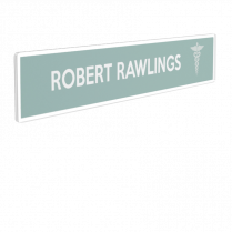 Deflecto® Superior Image® Nameplate Sign Holder 8-1/2"W x 2"H