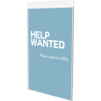 Deflecto® Classic Image® Wall Mount Sign Holder Portrait 11" x 17