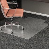 Deflecto® RollaMat Chair Mat 45" x 53" with Lip