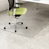 Deflecto® DuoMat® Chair Mat 45" x 53" with Lip
